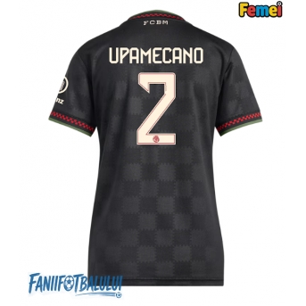 Bayern Munich Dayot Upamecano #2 Tricou Fotbal Replică 2025-26 Femei Treilea